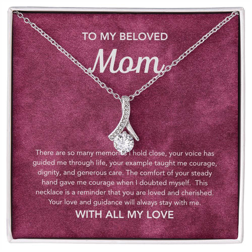 To Mom - Alluring Beauty - Velvet Pattern