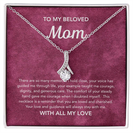 To Mom - Alluring Beauty - Velvet Pattern