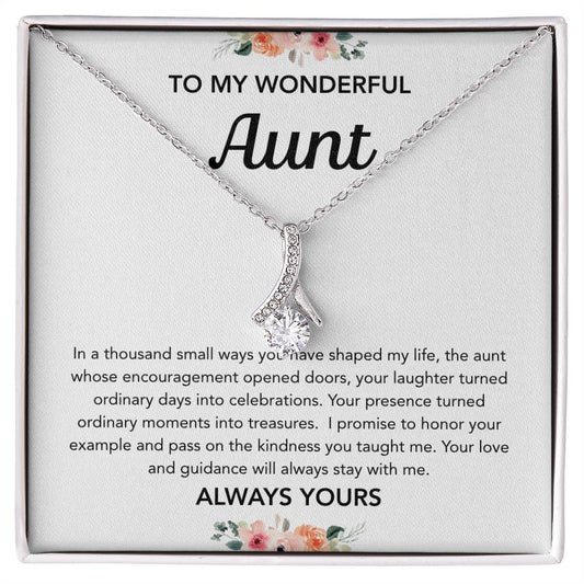To my Aunt - Alluring Beauty - Flowers