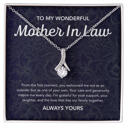 To my Mother in Law - Alluring Beauty Necklace - Flourish