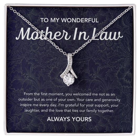 To my Mother in Law - Alluring Beauty Necklace - Flourish