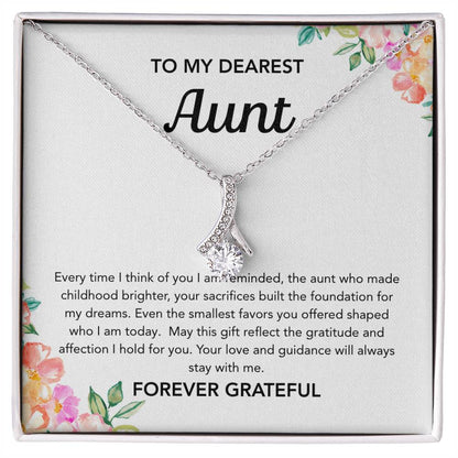 To my Aunt - Alluring Beauty - Flowers