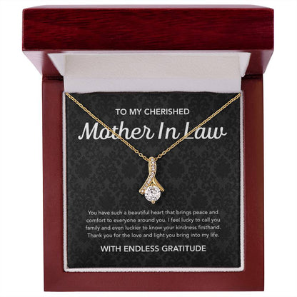 To my Mother in Law - Alluring Beauty Necklace - Damsak
