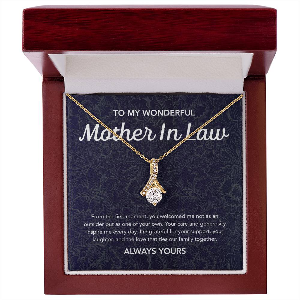 To my Mother in Law - Alluring Beauty Necklace - Flourish