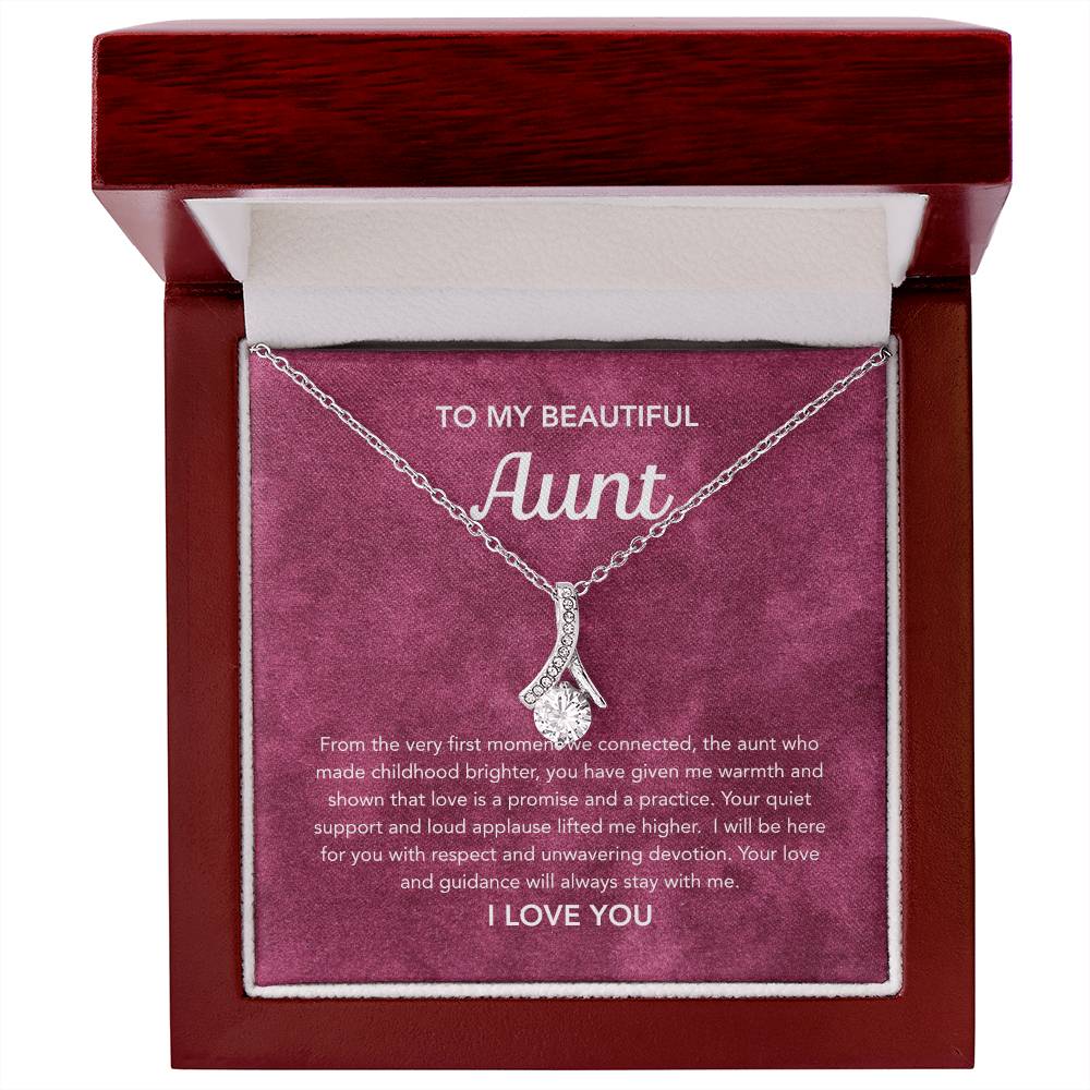 To my Aunt - Alluring Beauty - Velvet Pattern