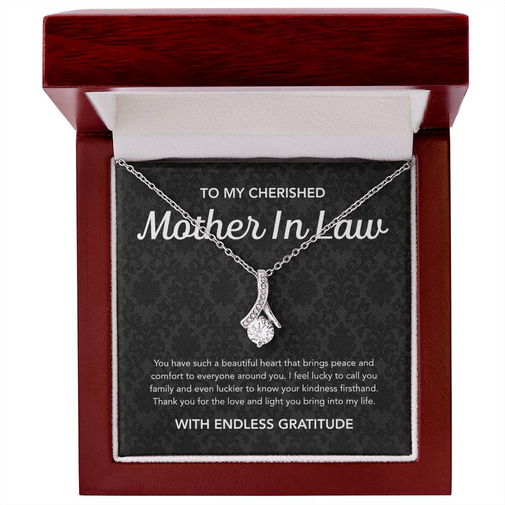 To my Mother in Law - Alluring Beauty Necklace - Damsak
