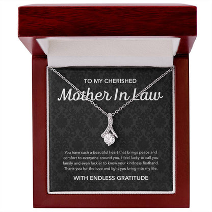 To my Mother in Law - Alluring Beauty Necklace - Damsak