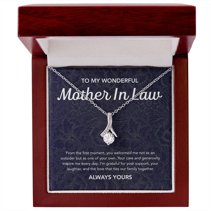 To my Mother in Law - Alluring Beauty Necklace - Flourish
