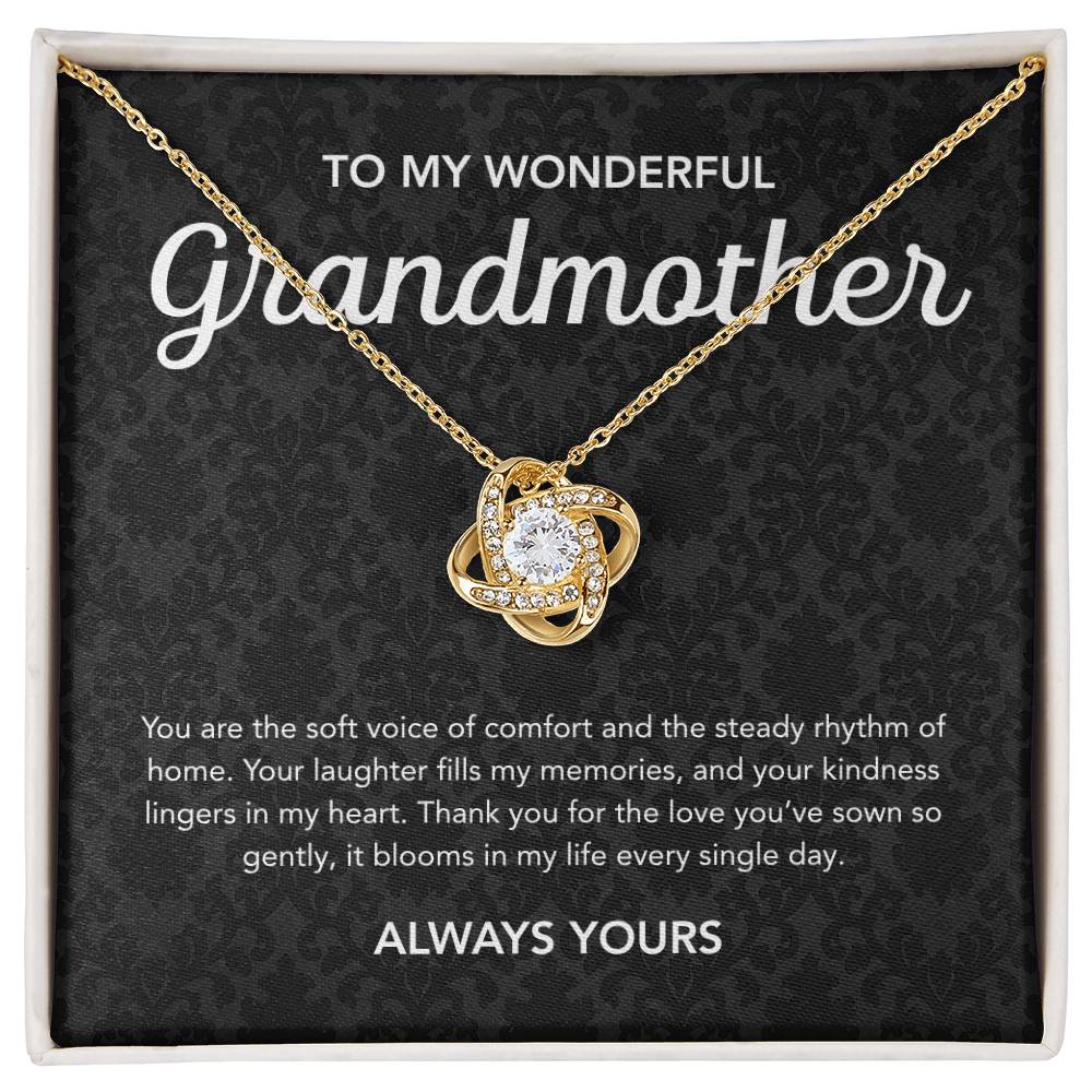 To my Grandmother - Love Knot Necklace - Damsak