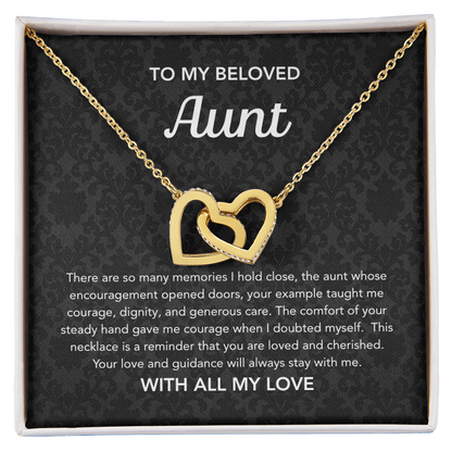 To my Aunt - Interlocking Hearts - Damsak