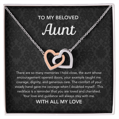 To my Aunt - Interlocking Hearts - Damsak