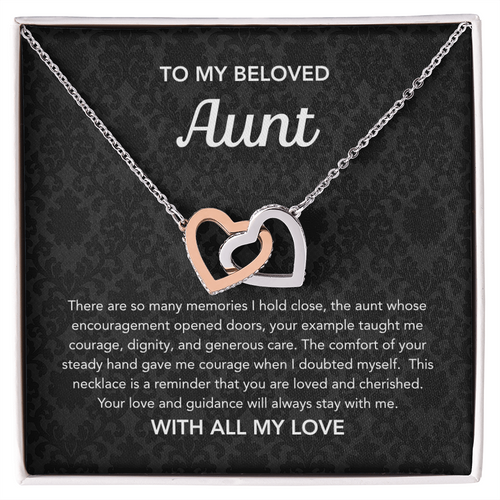 To my Aunt - Interlocking Hearts - Damsak