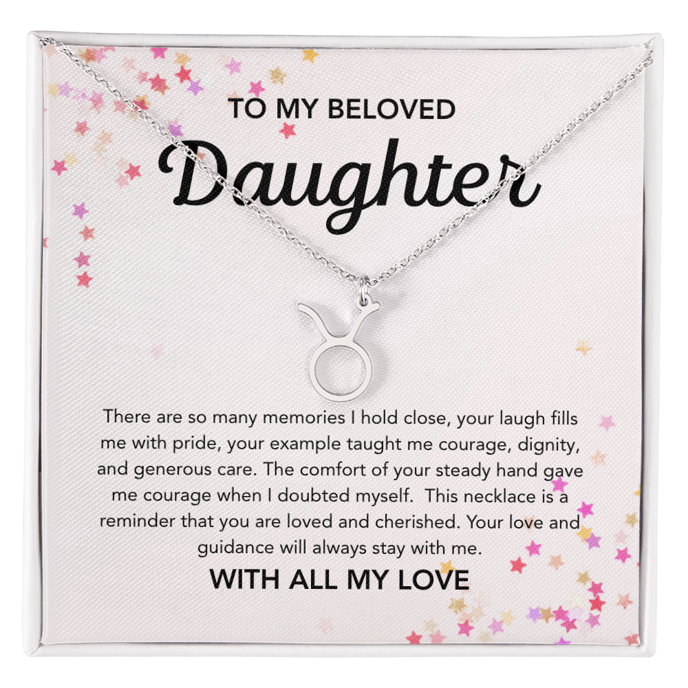 To my Daughter - Zodiac Symbol - Stars