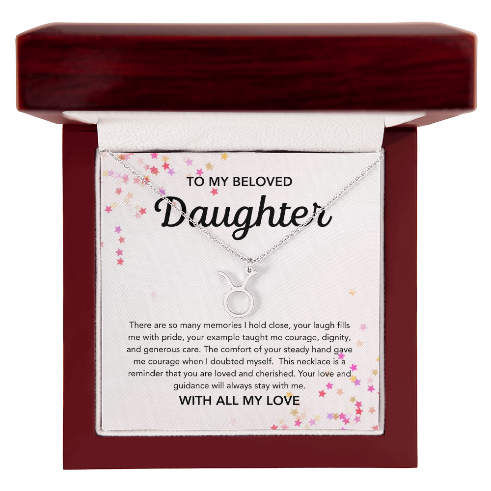 To my Daughter - Zodiac Symbol - Stars