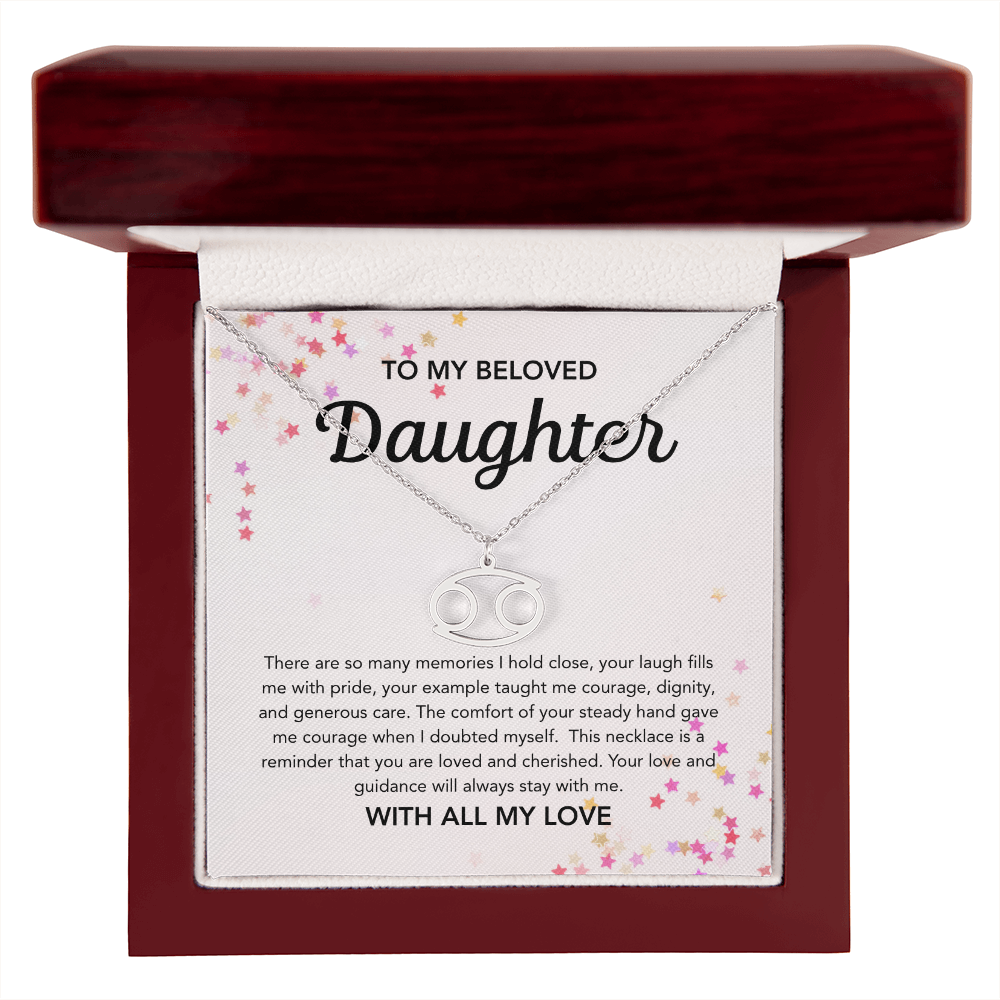 To my Daughter - Zodiac Symbol - Stars