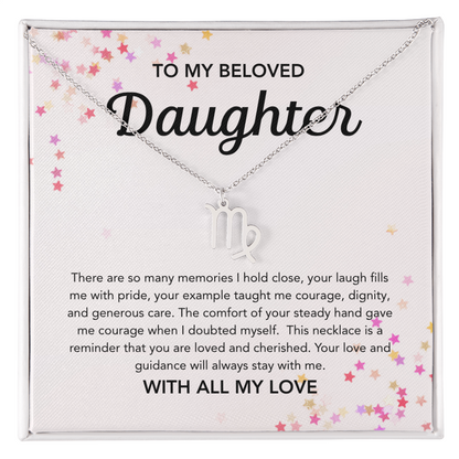 To my Daughter - Zodiac Symbol - Stars
