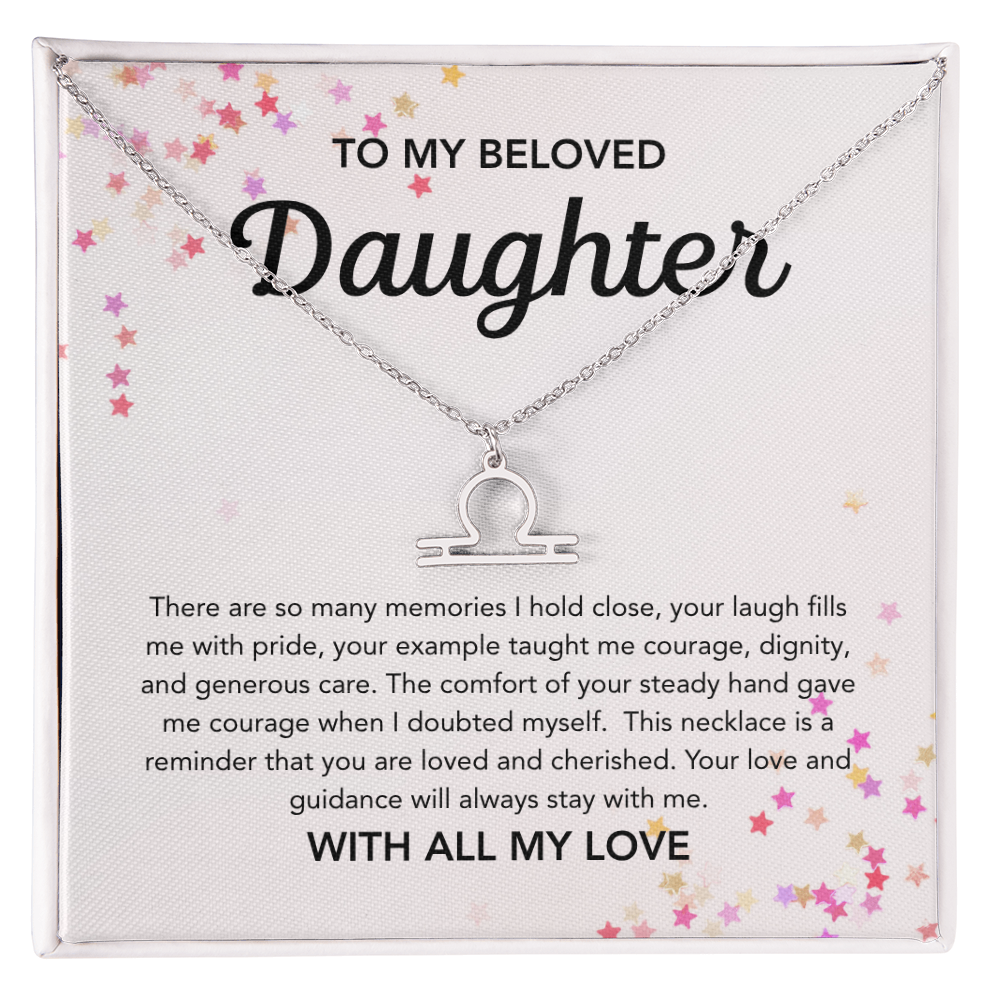To my Daughter - Zodiac Symbol - Stars