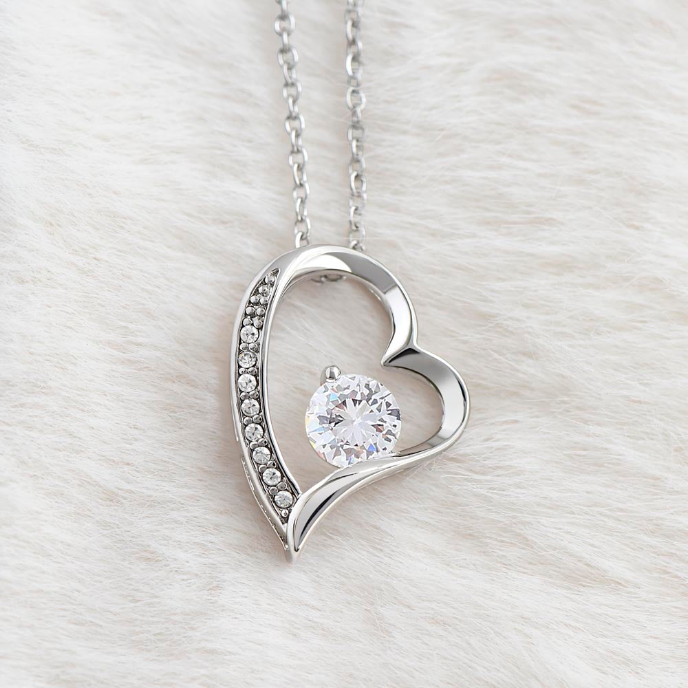 To my Aunt - Forever Love Necklace - Flowers